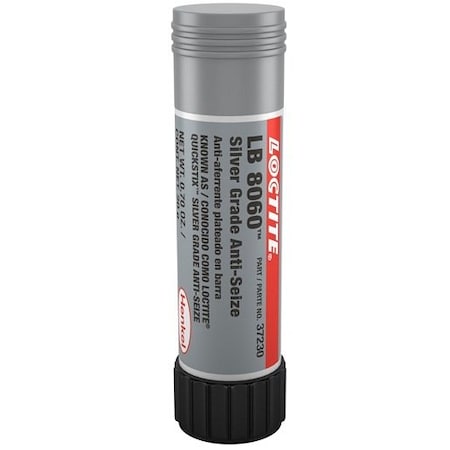 Henkel Anti-Seize Compound, Silver Grade, Stick, Solid LB 8060 20GM IDH 466864